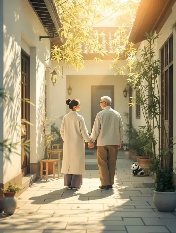 夕阳下的约定封面 - 柚子短剧黄昏恋短剧