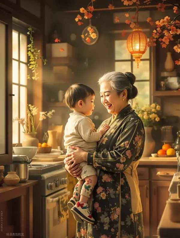 厨房里的幸福封面 - 柚子短剧退休生活短剧