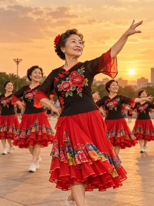 广场上的女王封面 - 柚子短剧广场舞短剧