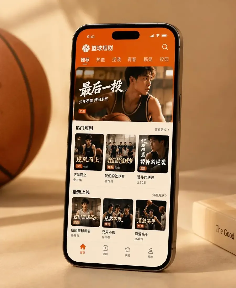 柚子短剧 APP 界面预览