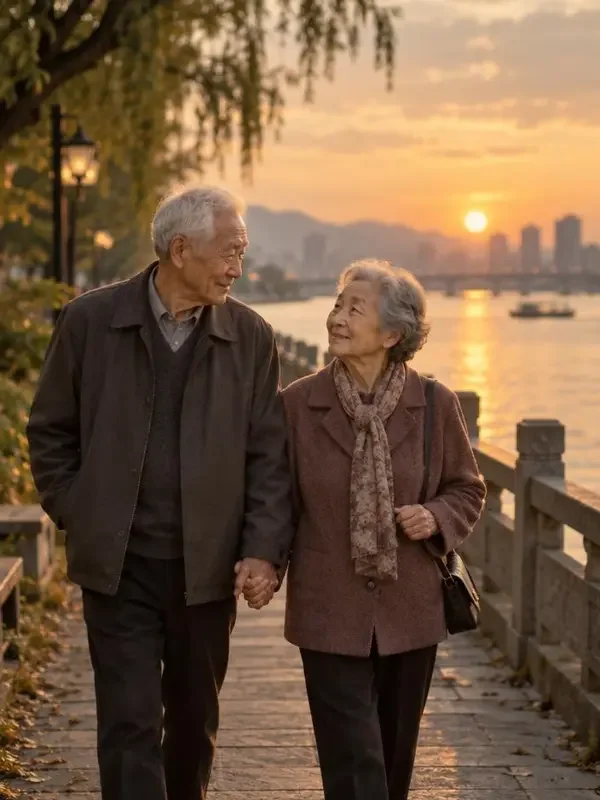 再牵你的手封面 - 柚子短剧黄昏恋短剧